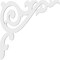Ekena Millwork Baile Architectural Grade PVC Bracket, 5/8"W X 18"D X 18"H BKTP01X18X18BA - alternate 3